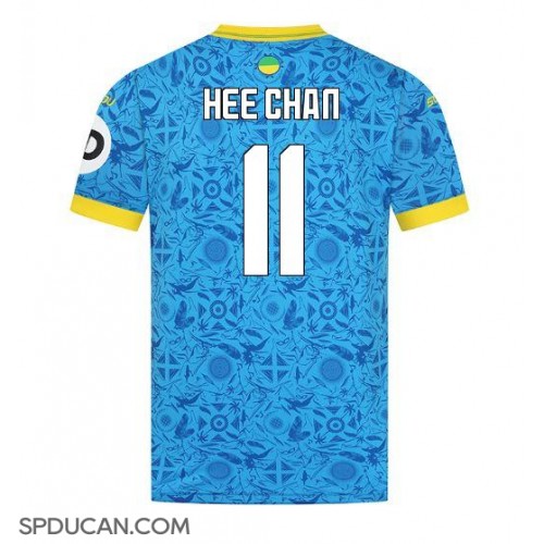 Muški Nogometni Dres Wolves Hee-chan Hwang #11 Rezervni 2025-26 Kratak Rukav